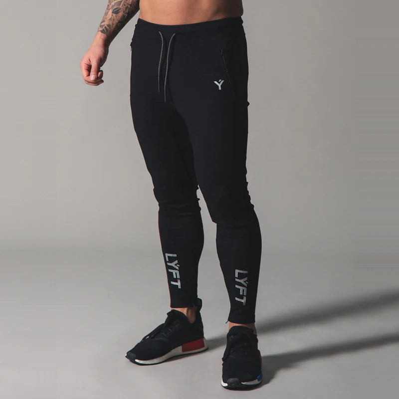 Mens Running Sports Jogging Pants