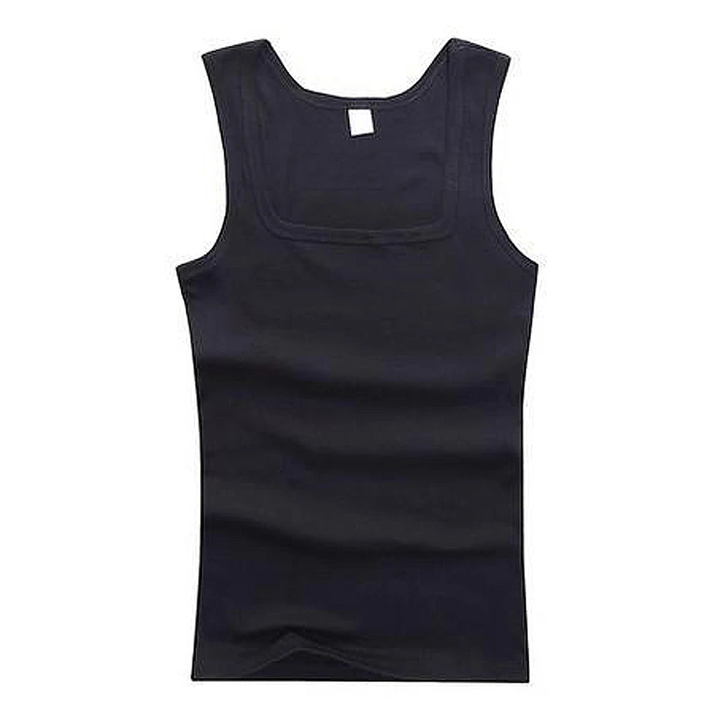 Men's Pure Cotton Tight Vest Tank Top