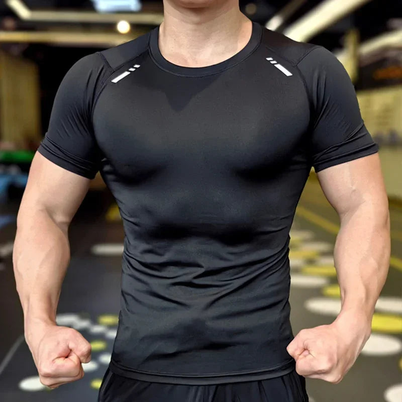 Men Fitness Sport T-Shirt