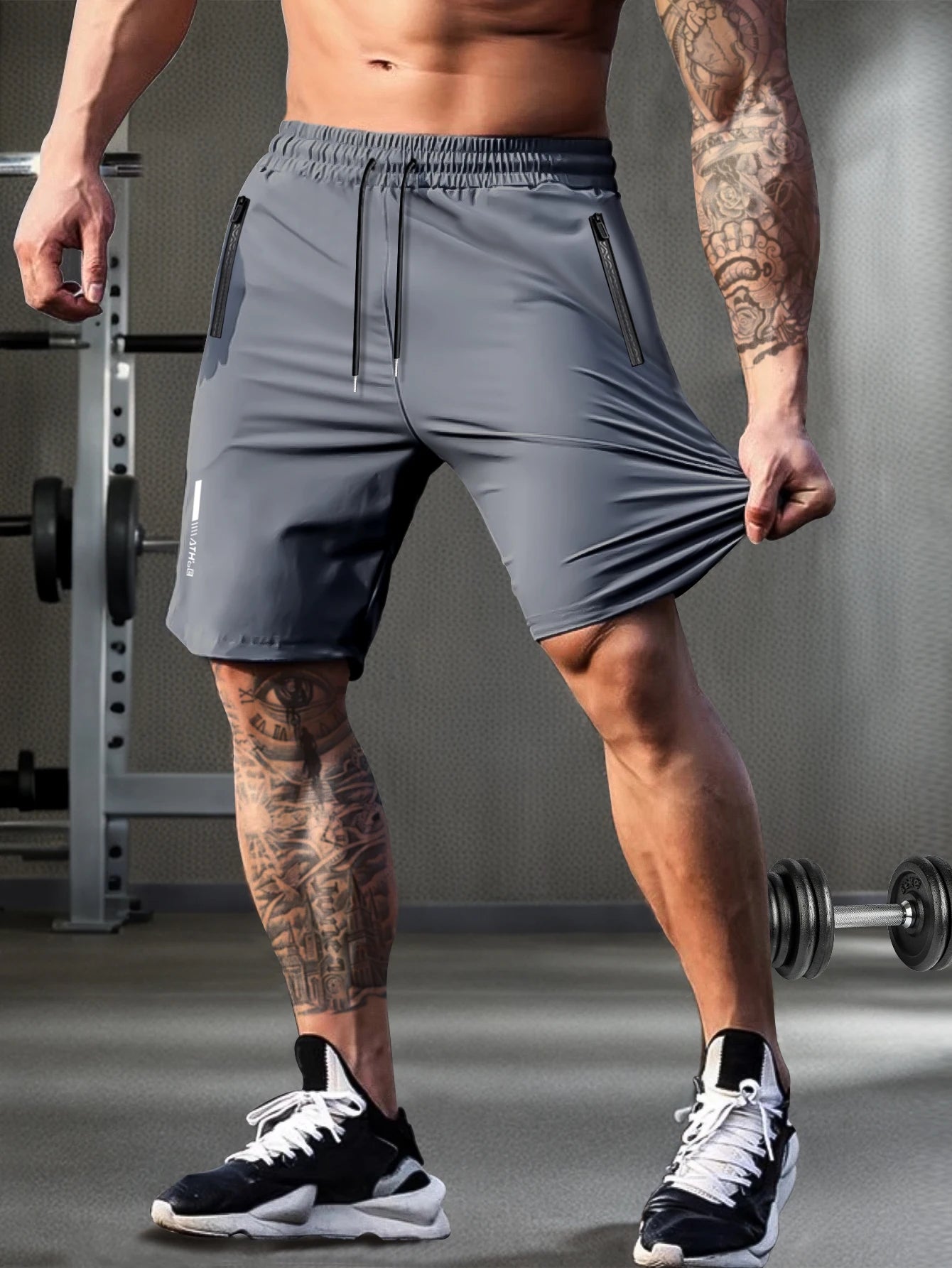 Men's Solid Color Shorts