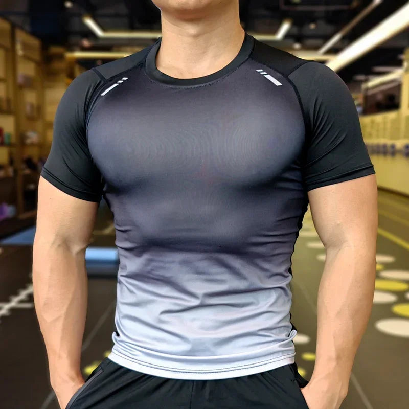 Men Fitness Sport T-Shirt