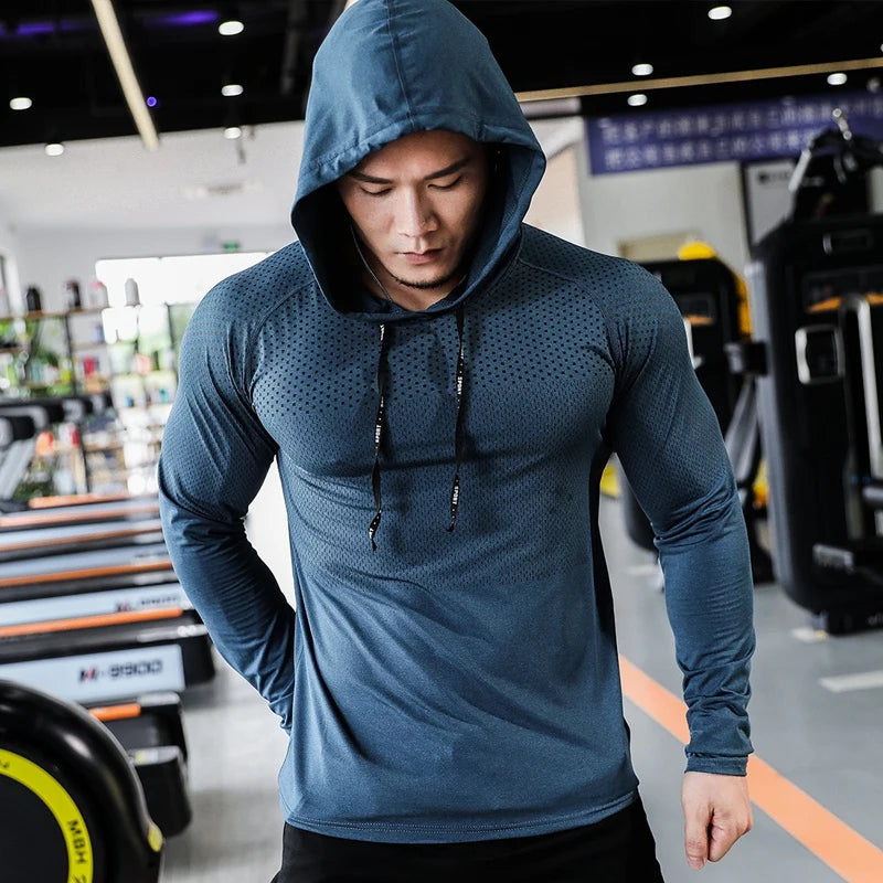 Fitness Tracksuit Running Sport Hoodie Gym Joggers