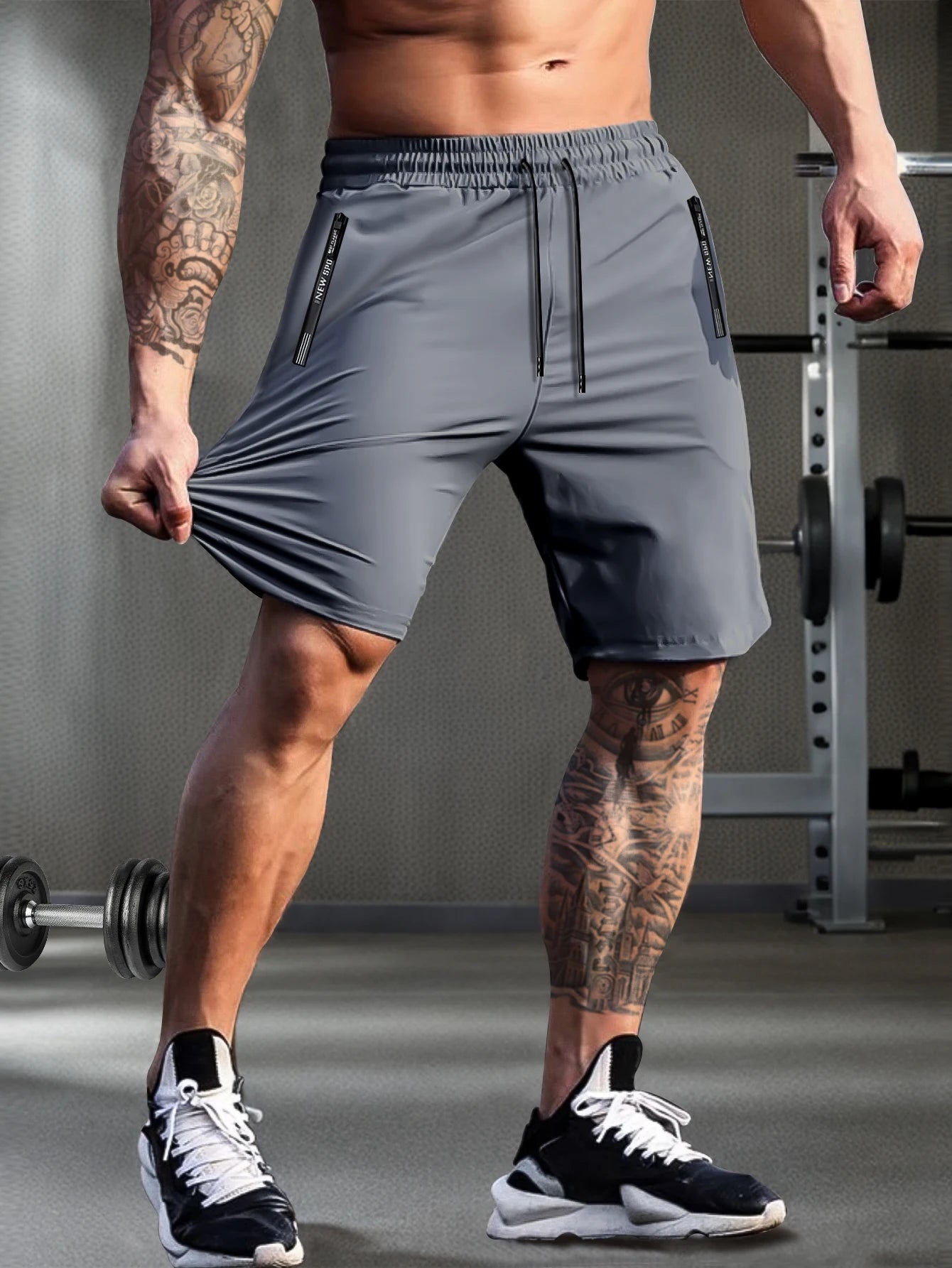 Men's Solid Color Shorts