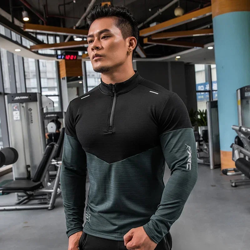 Mens Gym Compression Shirt