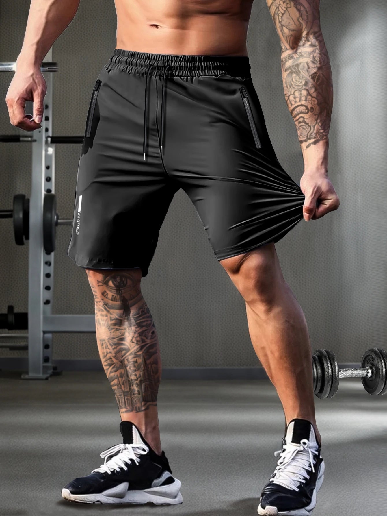 Men's Solid Color Shorts